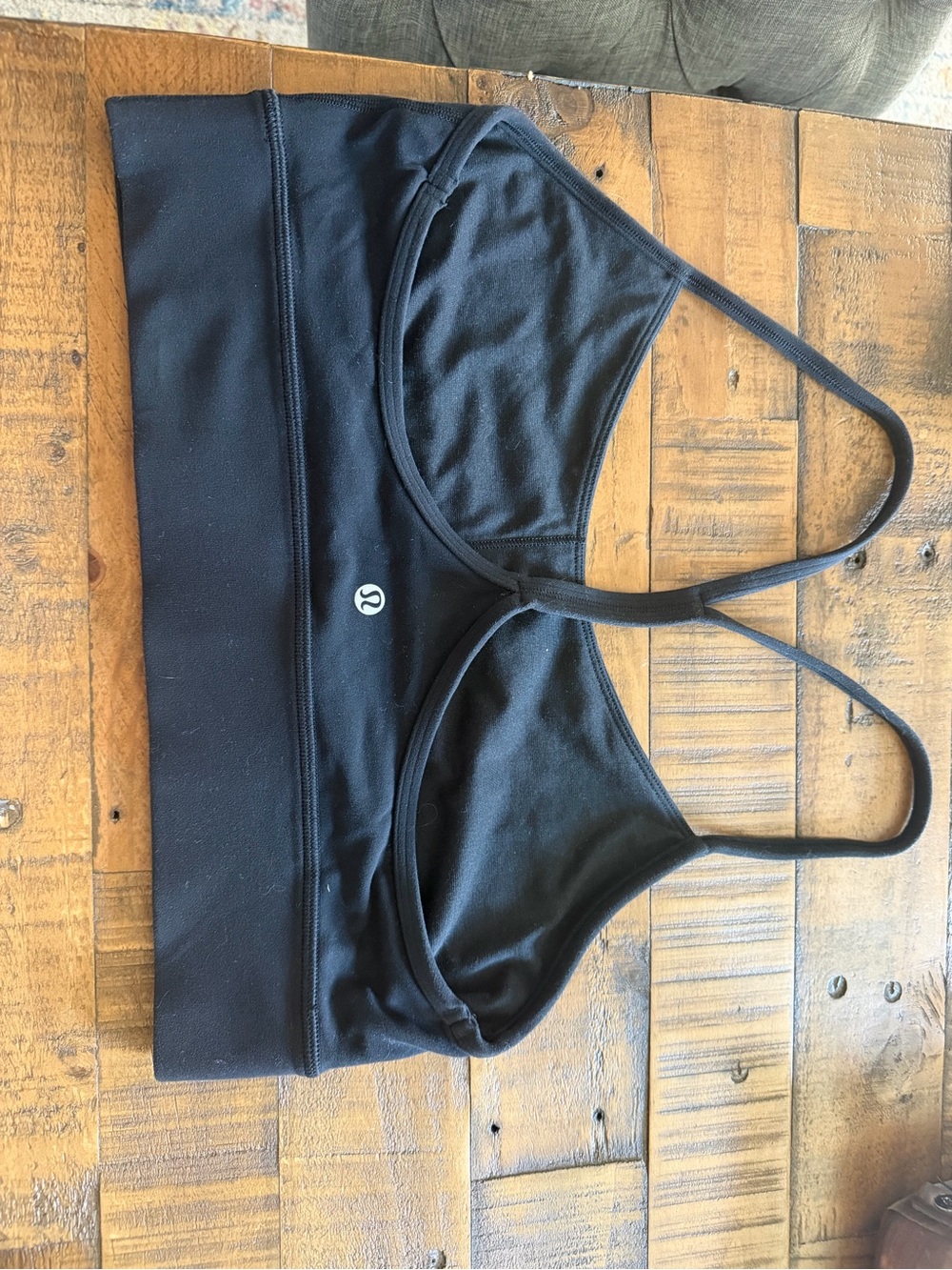 lululemon athletica Black Strappy Sports Bra